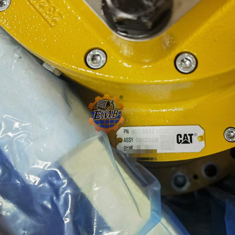 أجزاء حفارة E395F 607-5642 سوينغ المخفض CAT395 سوينغ علبة التروس 595-9502 للحفارة